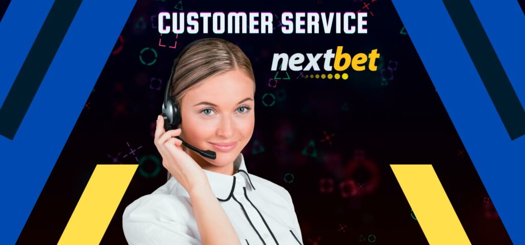 Customer service at the Nextbet bookmaker office